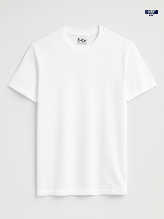 Regular fit Polar White T shirt - WEAR KAYO