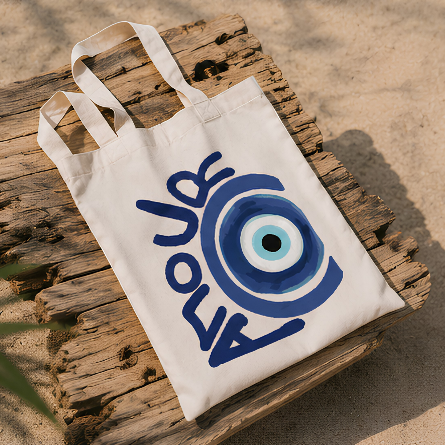 Evil Eye Premium Canvas Tote Bag