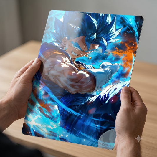 Vegito Blue Metallic Poster