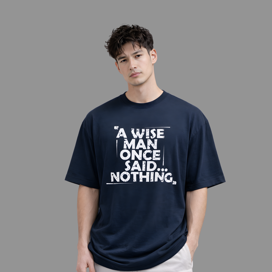 Silent Wisdom – Oversized T-Shirt