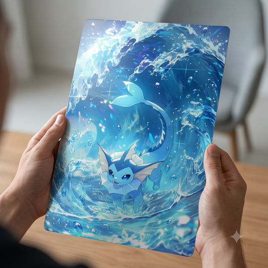 Aqua Spirit – Metallic Poster