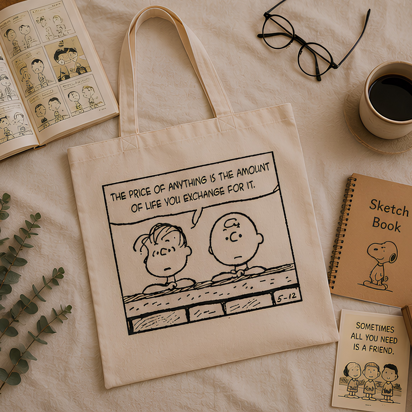 Life Exchange Premium Canvas Tote Bag