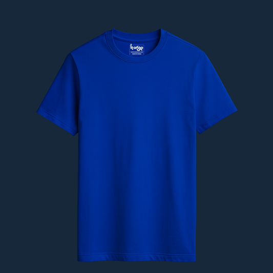 Regular fit Luxe Blue T shirt