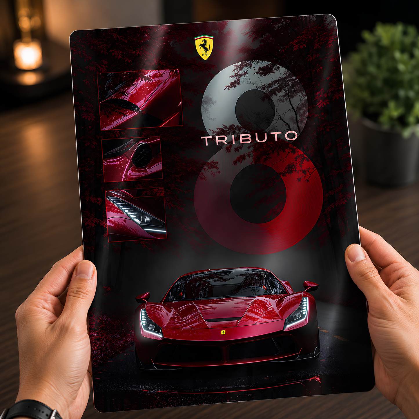 Ferrari 488 Pista Tributo – Crimson Heritage Edition