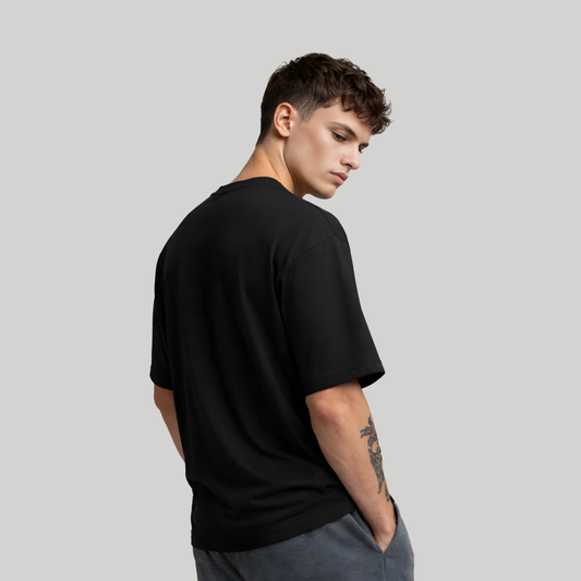 Black Oversized fit T shirt
