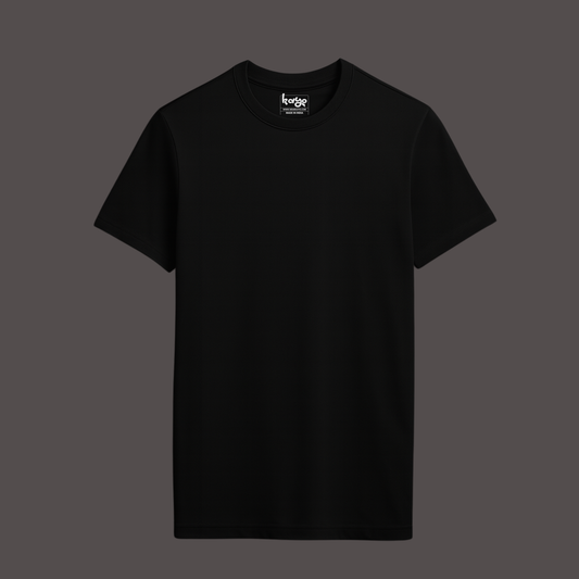 Regular Fit Black T-Shirt