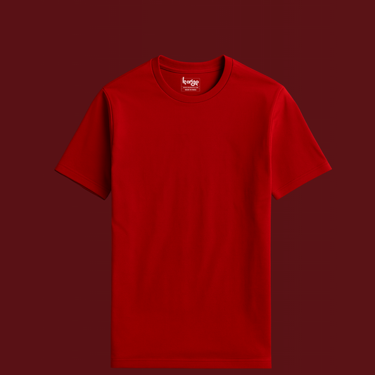 Regular fit Red T shirt