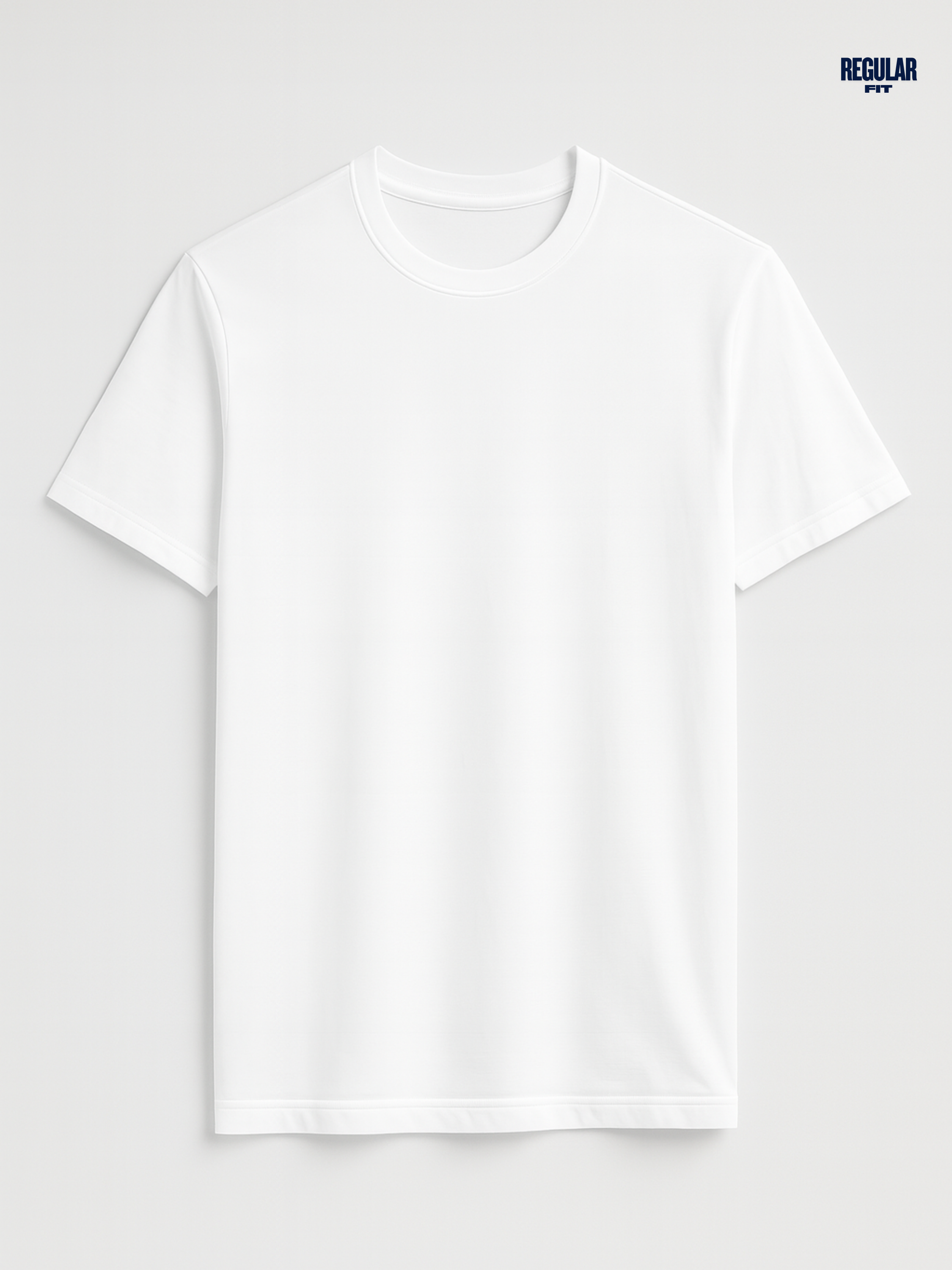 Regular fit Polar White T shirt
