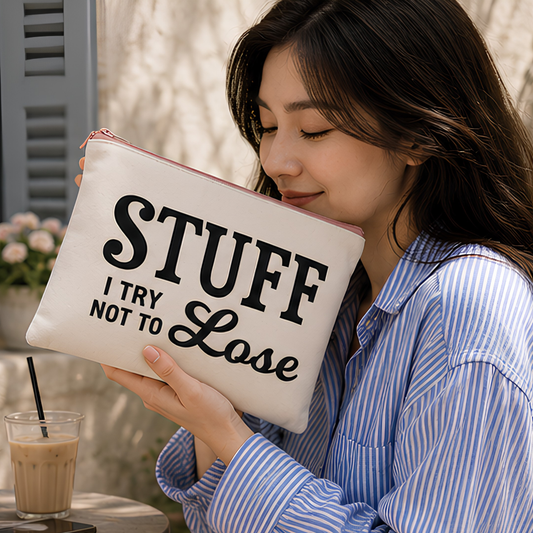 Stuff Happens Canvas Pouch