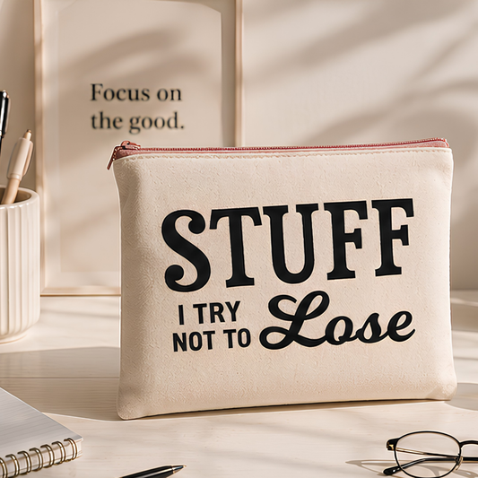 Stuff Happens Canvas Pouch