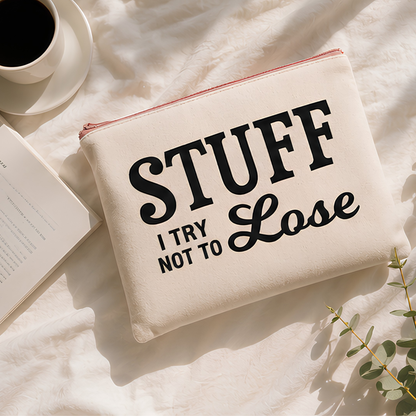 Stuff Happens Canvas Pouch