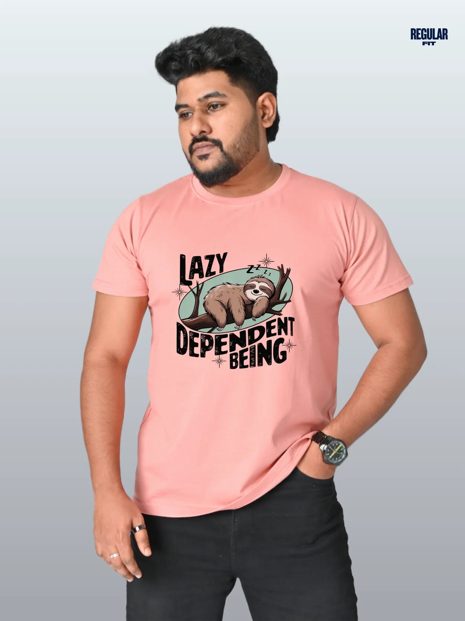 Lazy Dependent Being T shirt - WEAR KAYO