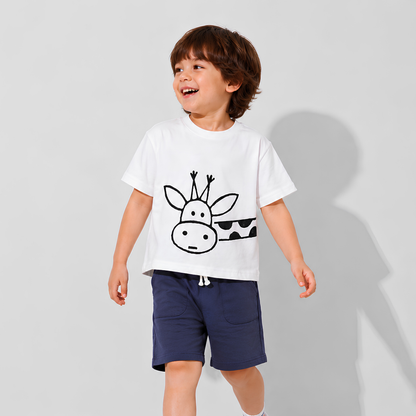 Cool Giraffe Kids T-Shirt