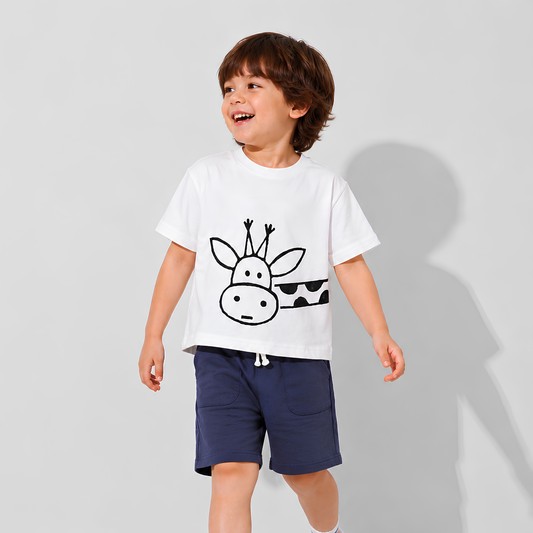 Cool Giraffe Kids T-Shirt