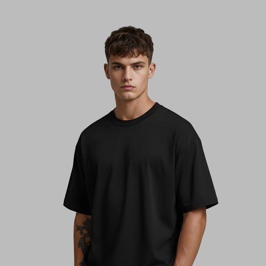 Black Oversized fit T shirt