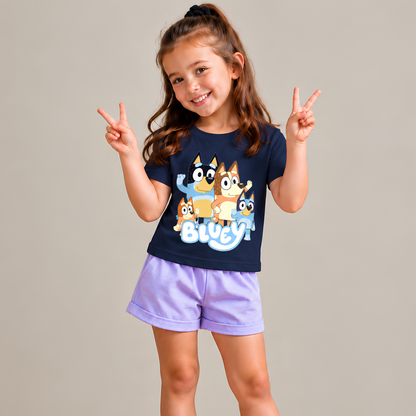Bluey Best Friends Kids T-Shirt