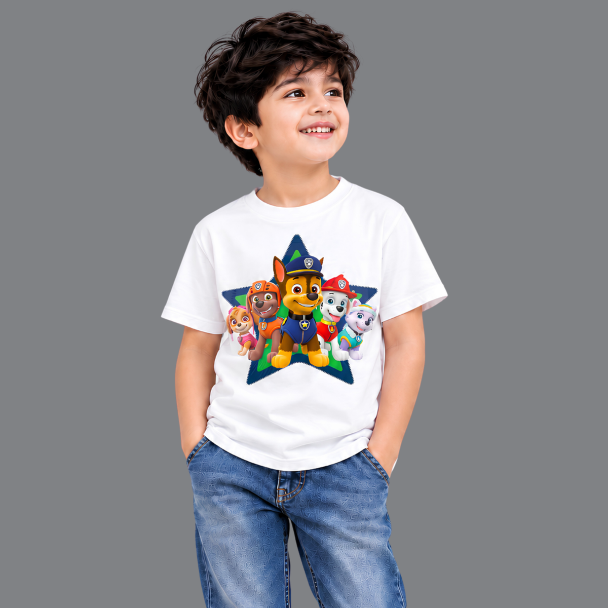 Paw Patrol Adventure Kids T-Shirt – White