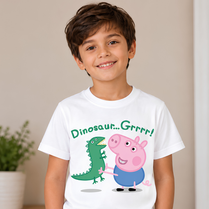 Dino Grrrr! Fun Kids T-Shirt
