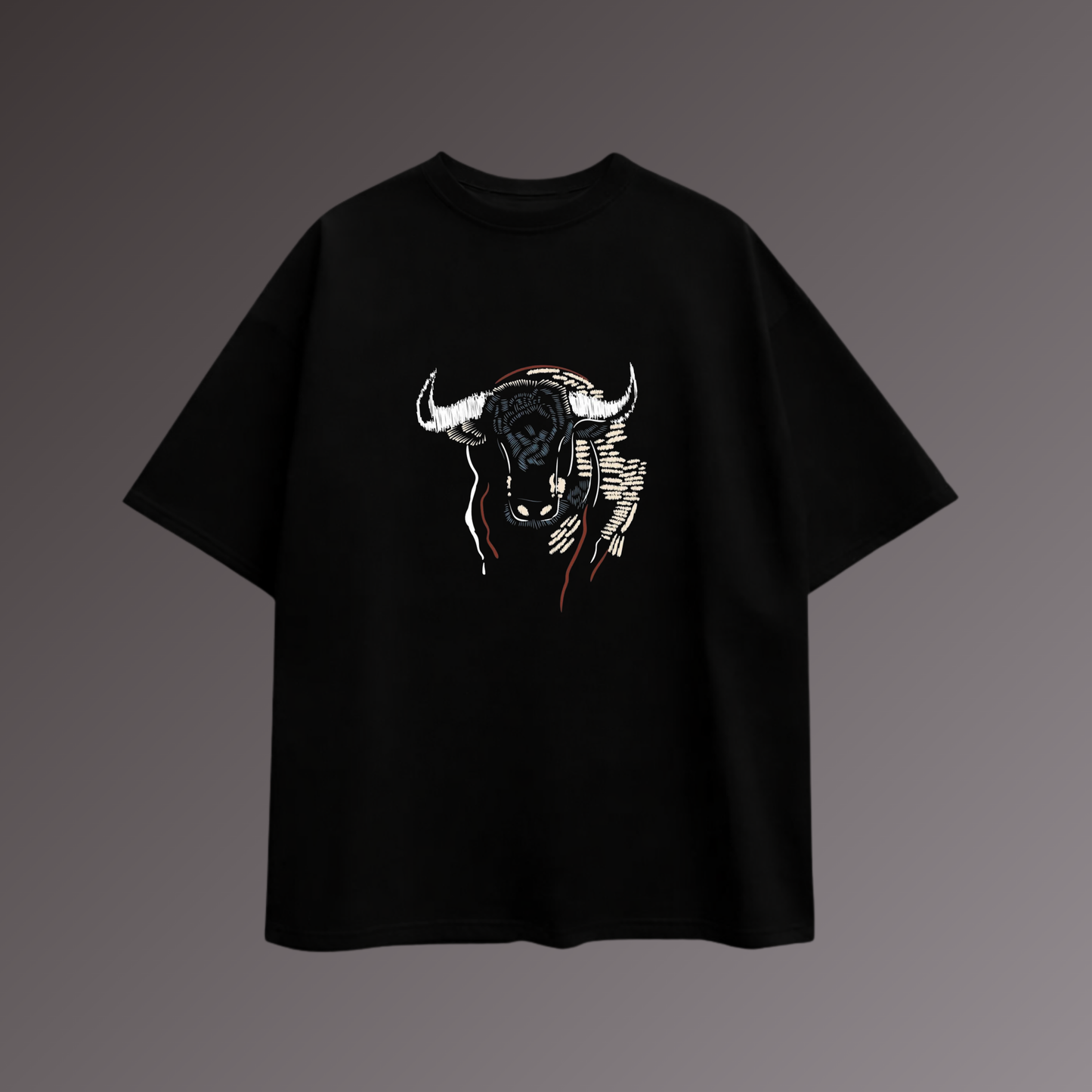 Shadow Bull Oversized T-Shirt