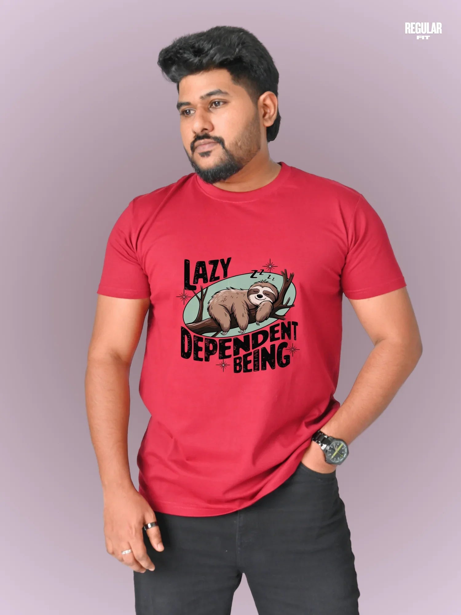 Lazy Dependent Being T shirt - WEAR KAYO
