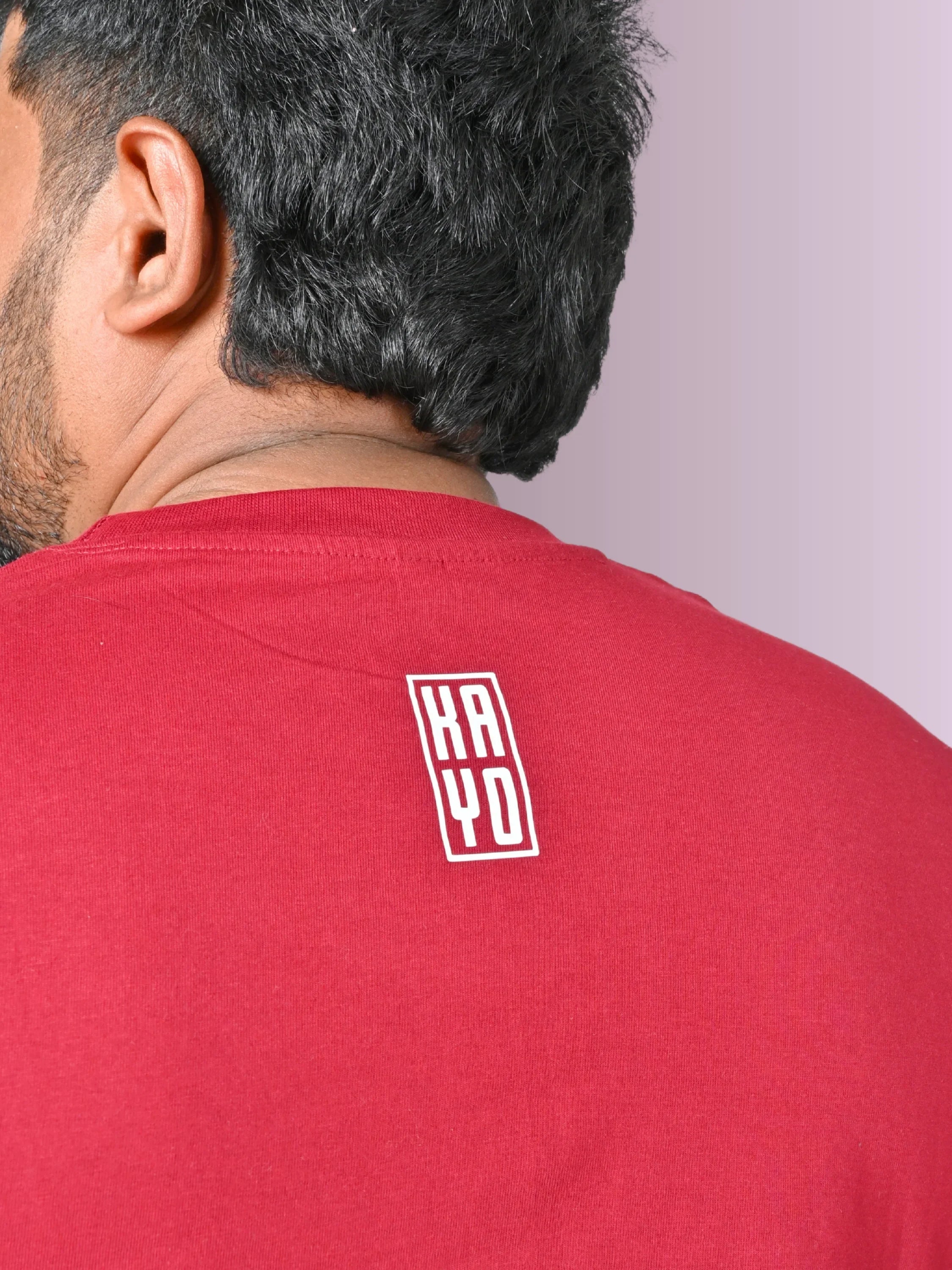 Bare Maroon T shirt - WEAR KAYO