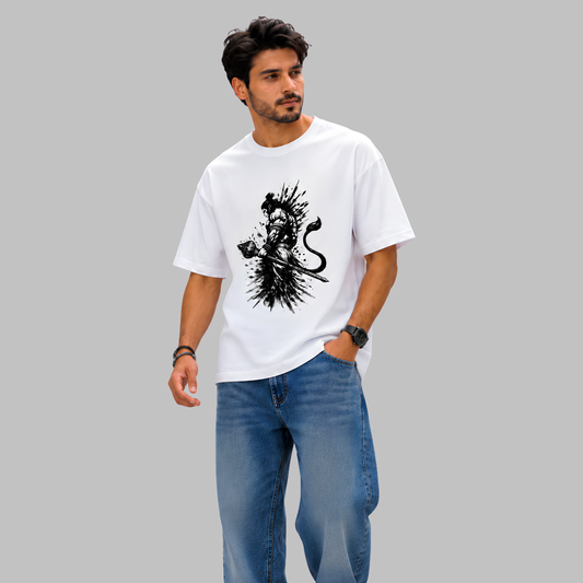Shadow Hanuman Oversized T-Shirt