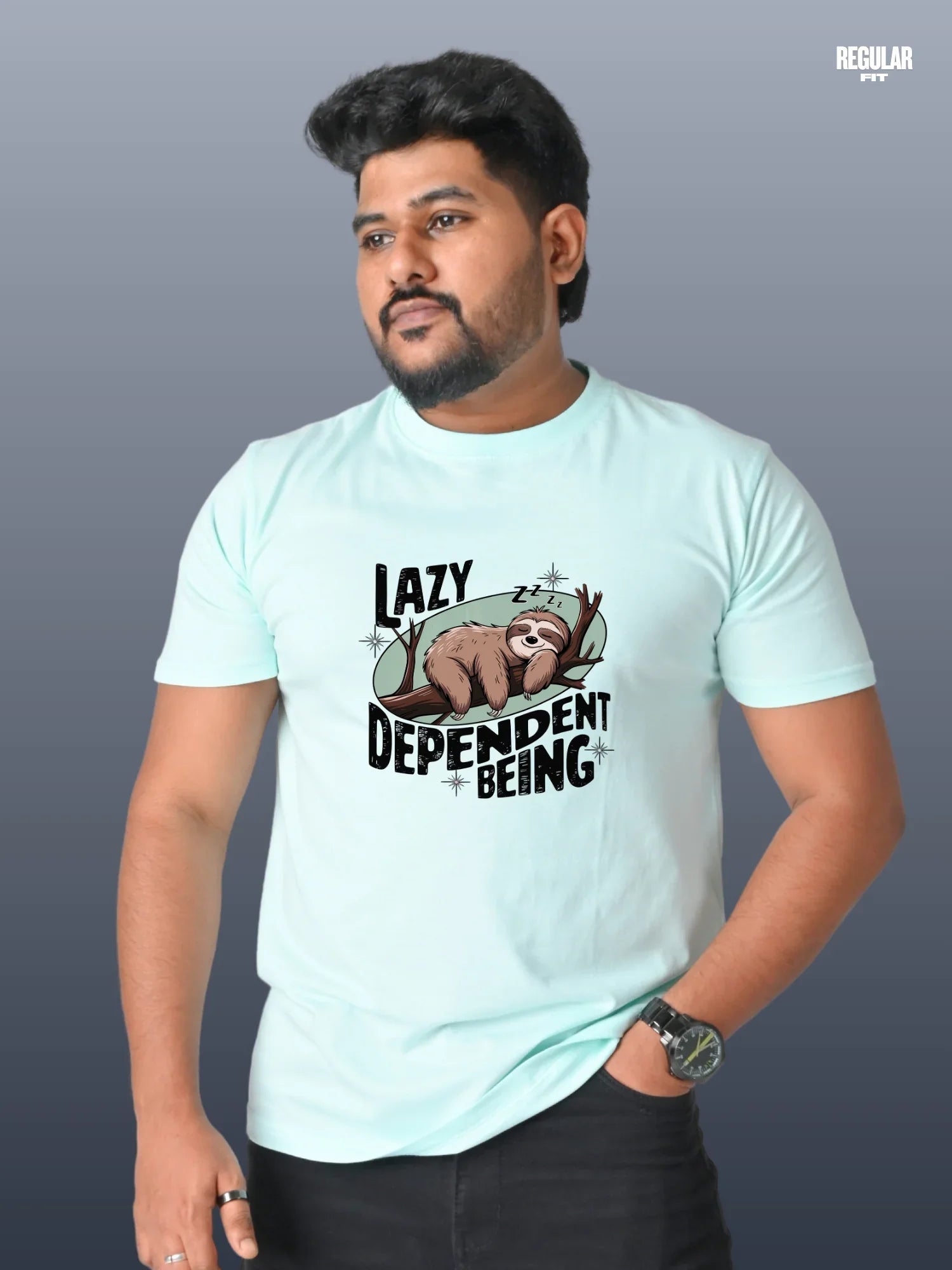 Lazy Dependent Being T shirt - WEAR KAYO
