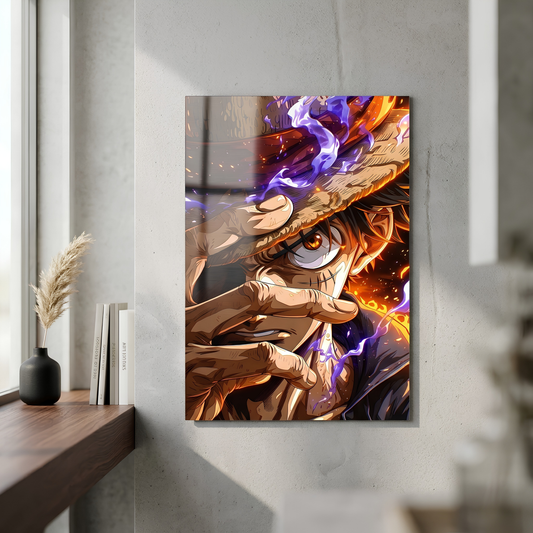 Monkey D. Luffy Metallic Poster