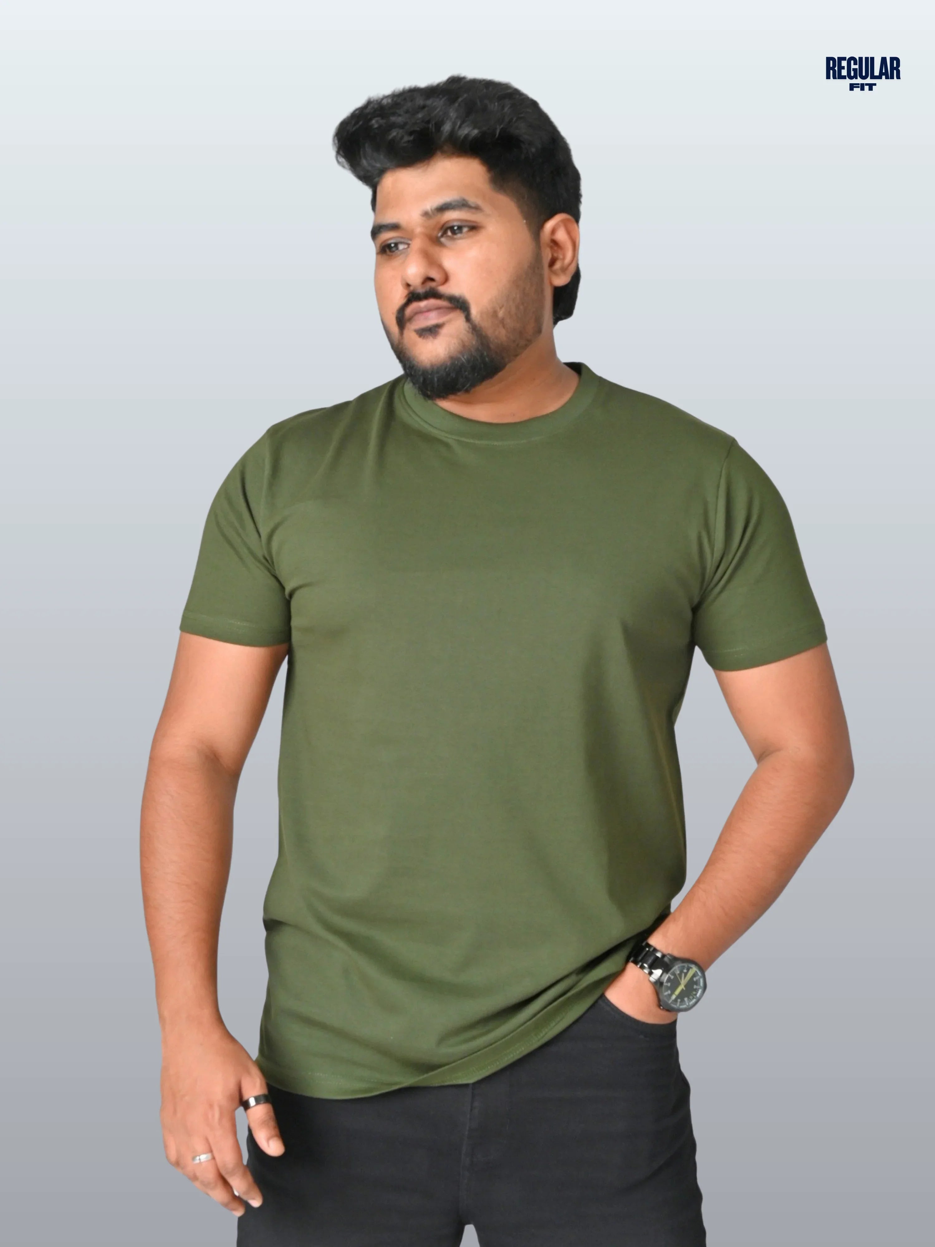 Terra Olive T shirt - WEAR KAYO