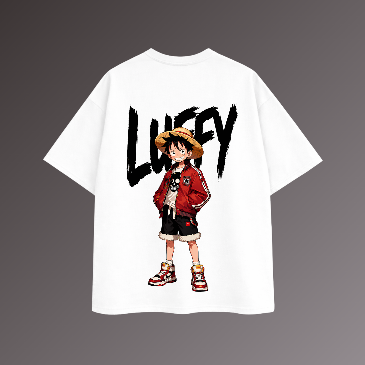 Luffy Streetwear Oversized T-Shirt