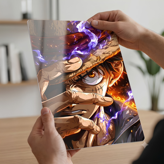 Monkey D. Luffy Metallic Poster