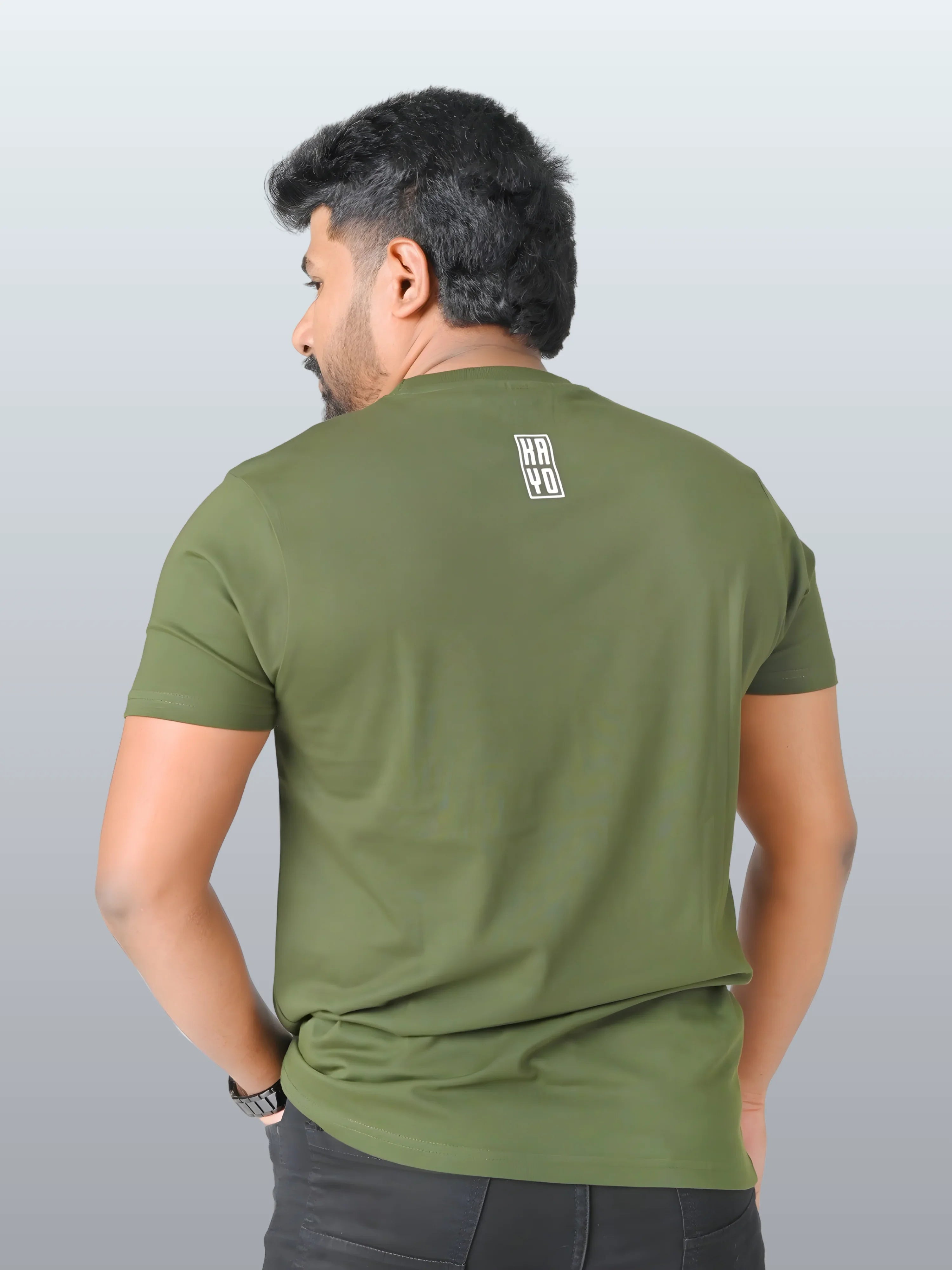 Terra Olive T shirt - WEAR KAYO