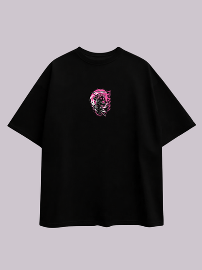 Oversized fit Crimson Awakening T shirt