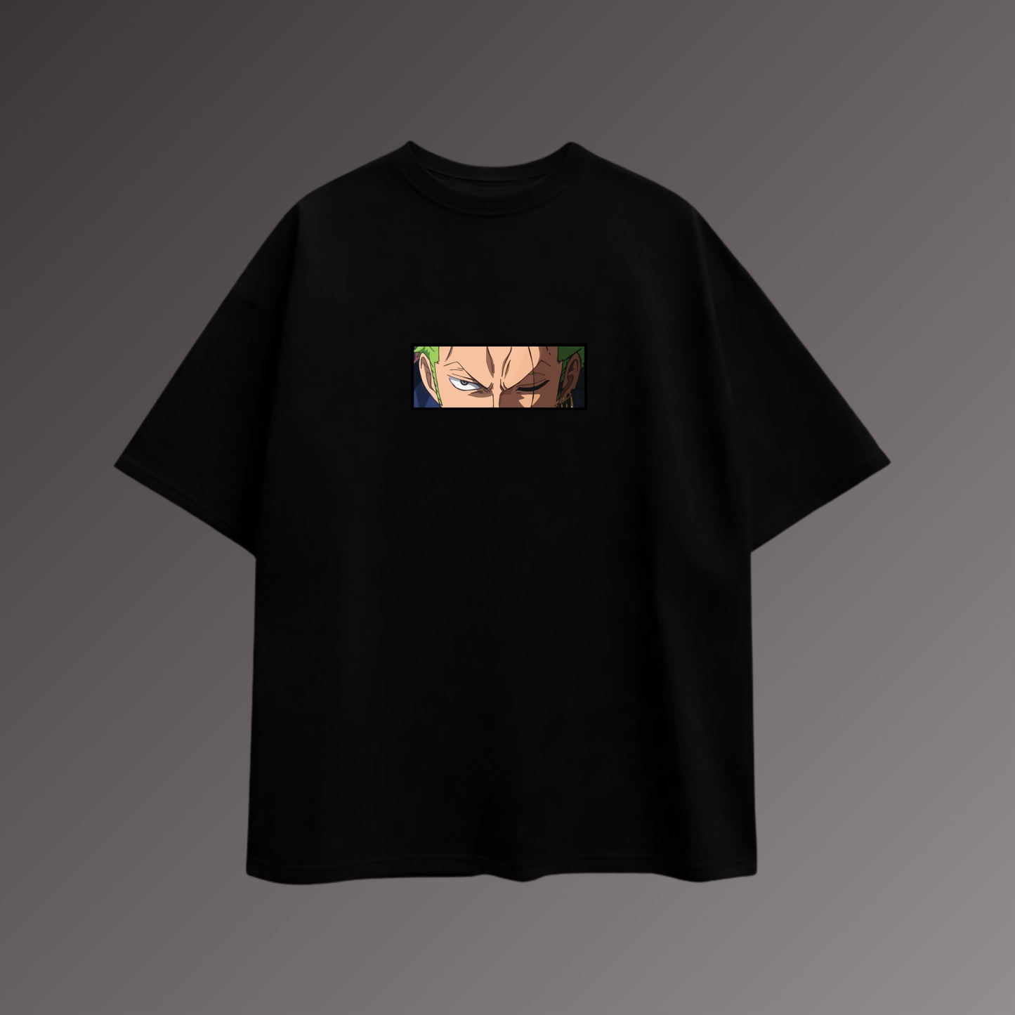 Zoro Eclipse Oversized T-Shirt – Black