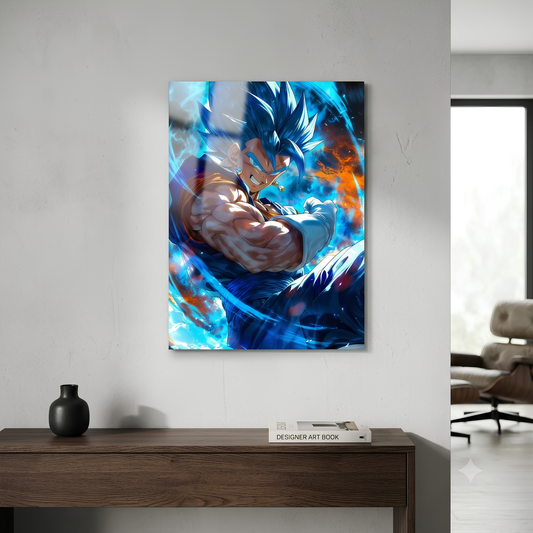 Vegito Blue Metallic Poster