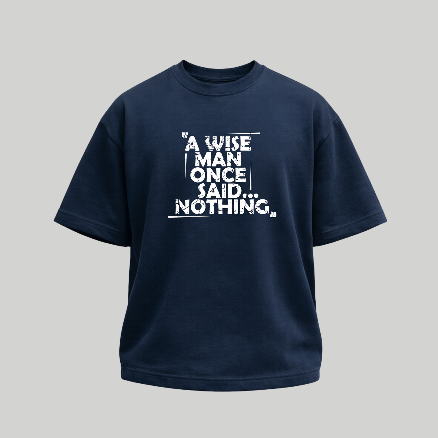 Silent Wisdom –  Oversized  T-Shirt