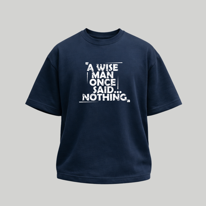 Silent Wisdom –  Oversized  T-Shirt