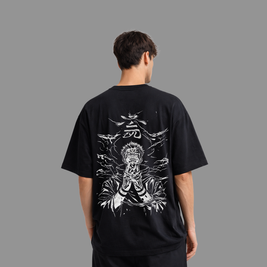 Oversized fit Cursed Awakening T shirt