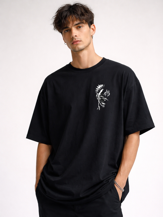 Oversized fit Cursed Awakening T shirt