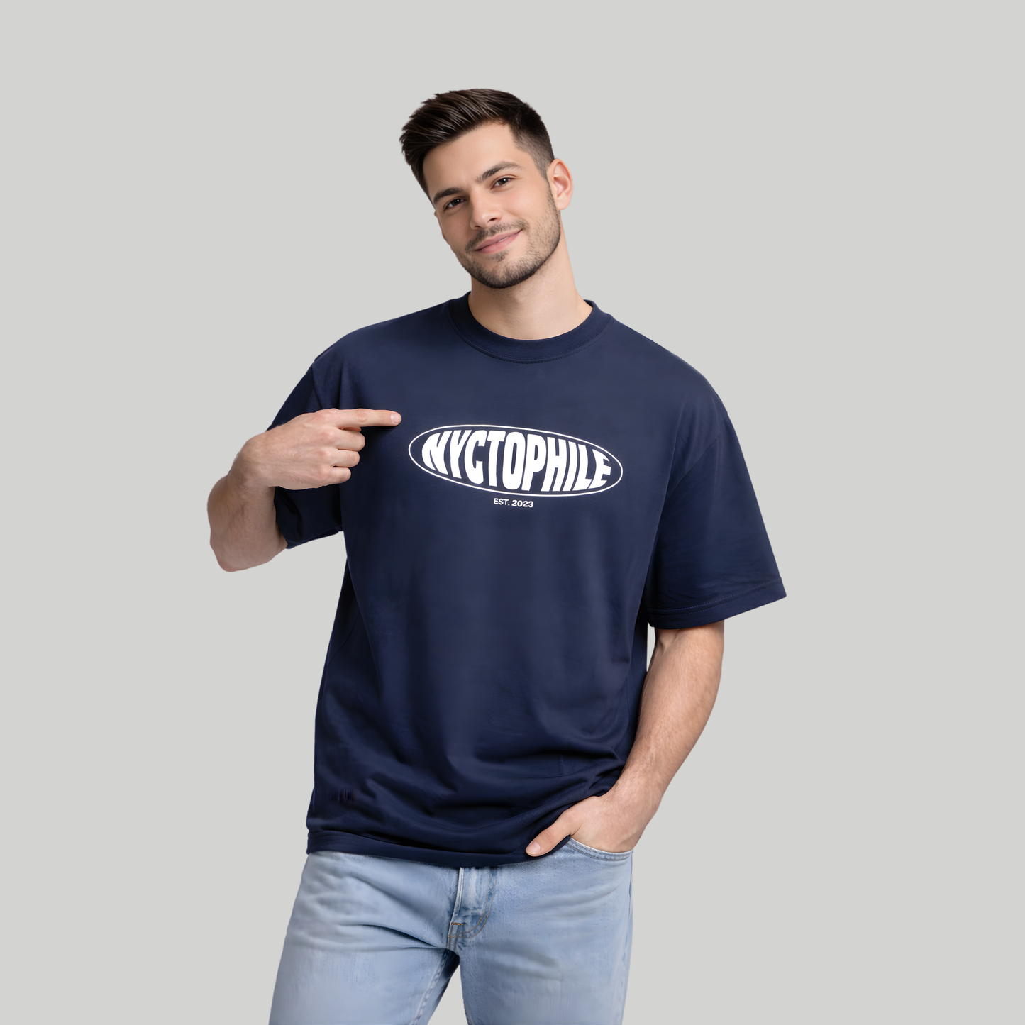 Nyctophile Minimal Oversized T-Shirt