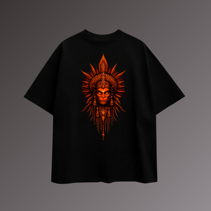 Inferno Hanuman Oversized T-Shirt