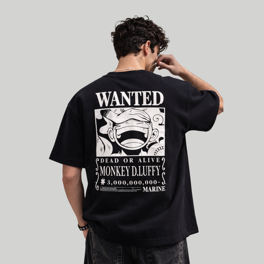 Straw Hat Pirate Crew Oversized Anime Graphic T-Shirt
