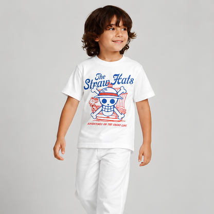Grand Line Pirate Adventure Kids T-Shirt