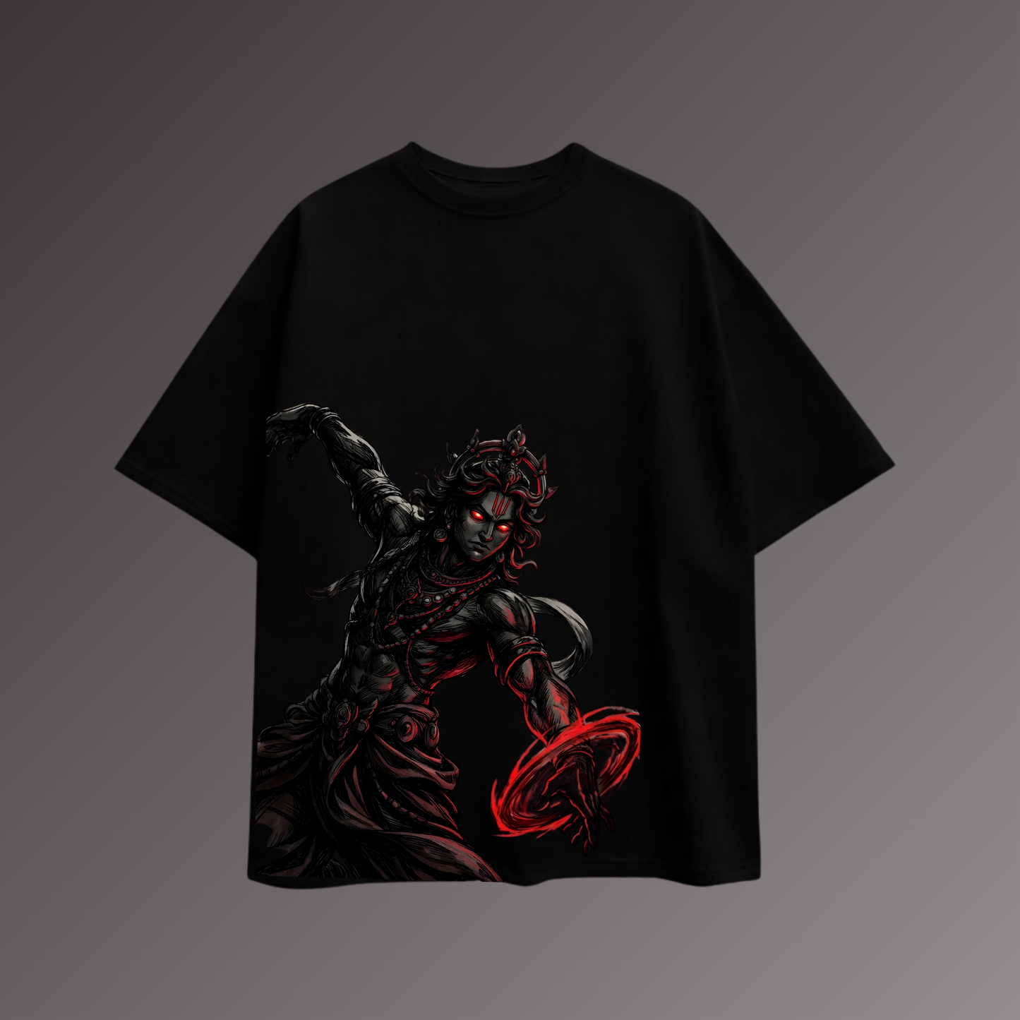 Divine Warrior Krishna T-Shirt