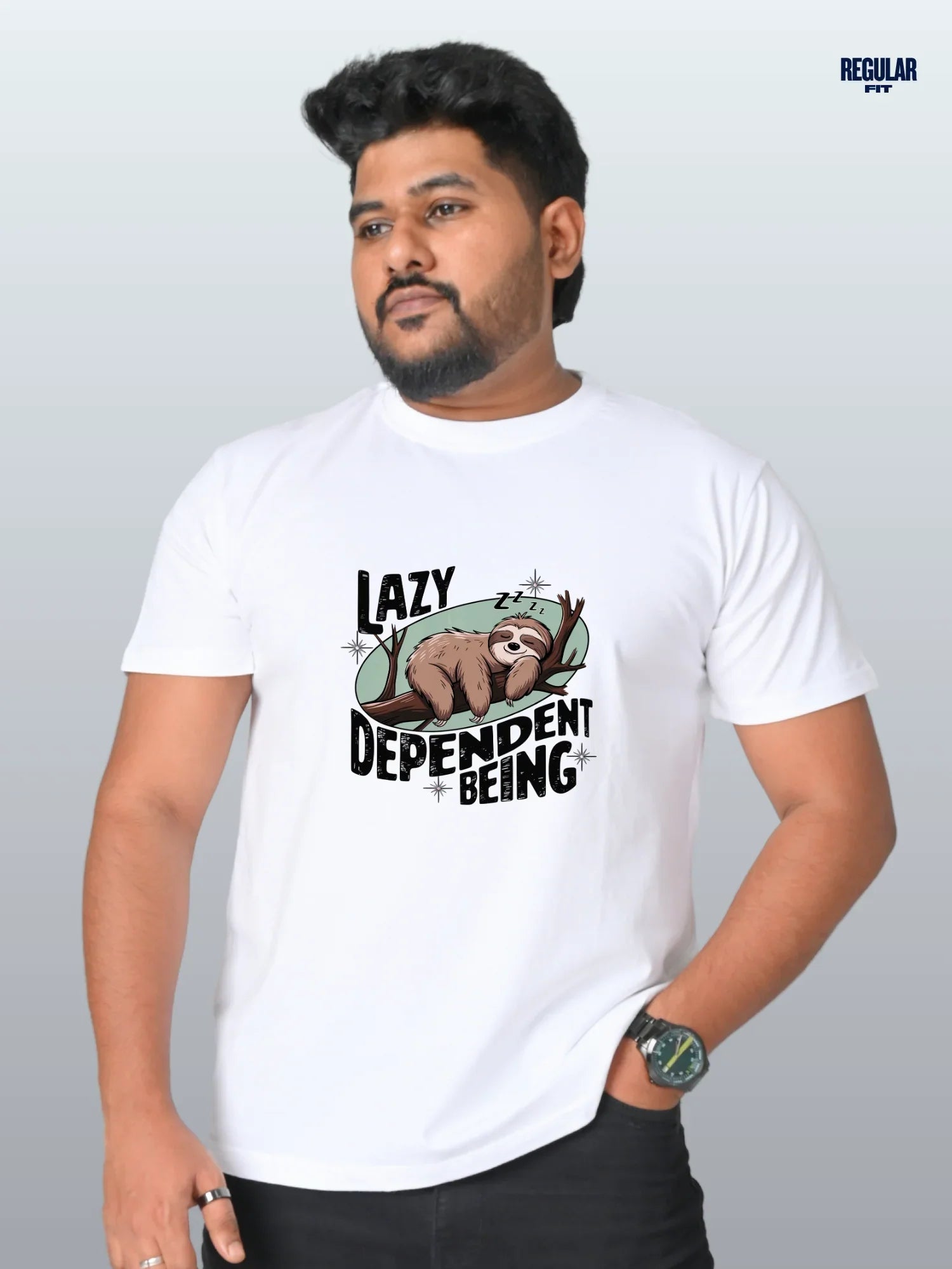 Lazy Dependent Being T shirt - WEAR KAYO