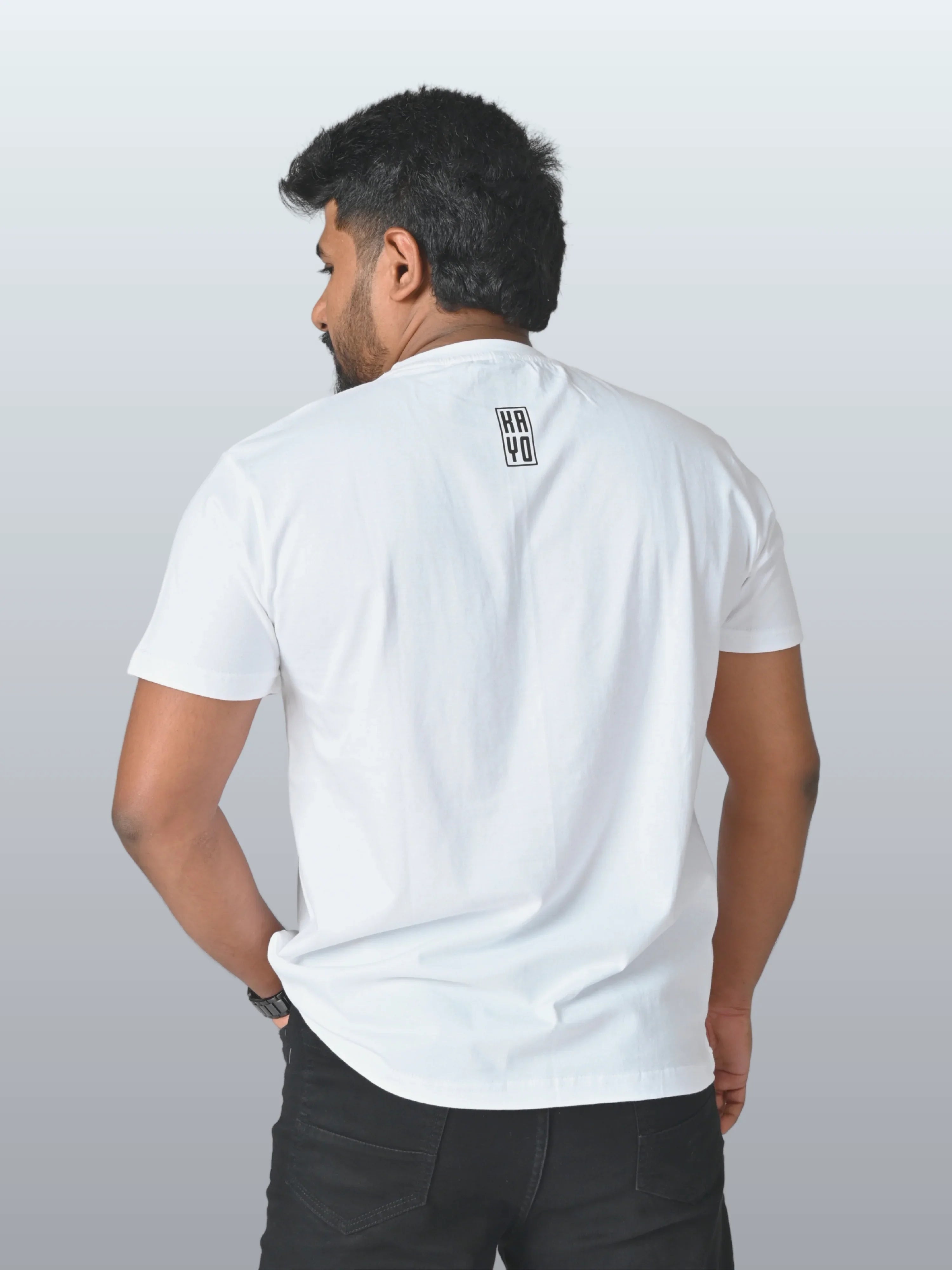 Polar White T shirt - WEAR KAYO