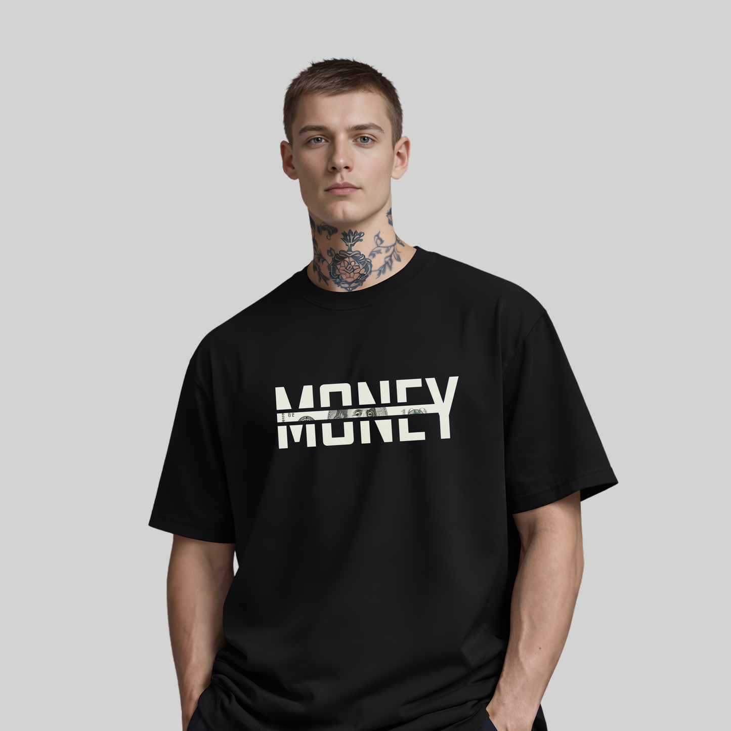 Kayo oversized “Money” graphic tee
