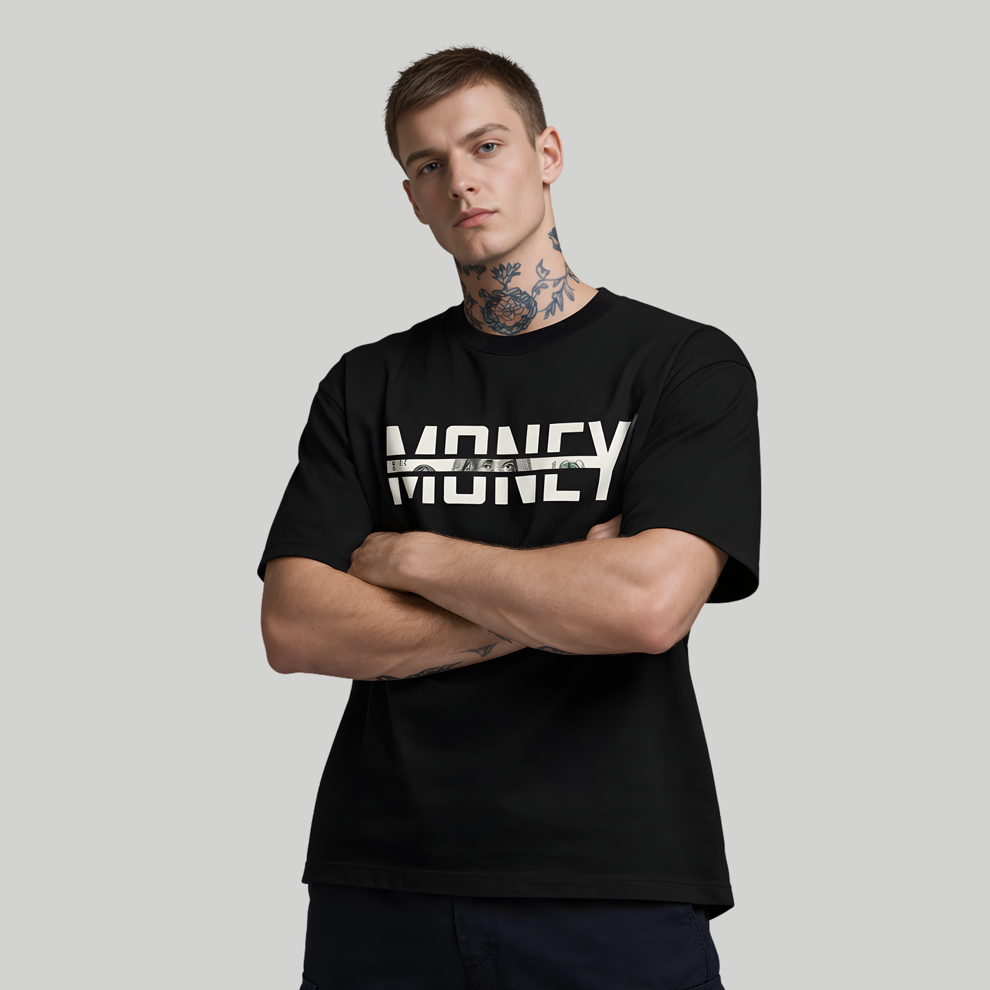Kayo oversized “Money” graphic tee