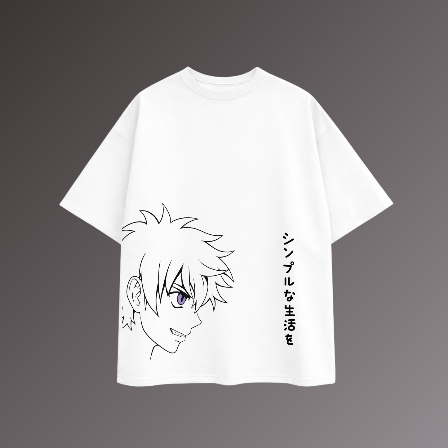 Neo Manga Oversized T-Shirt – White