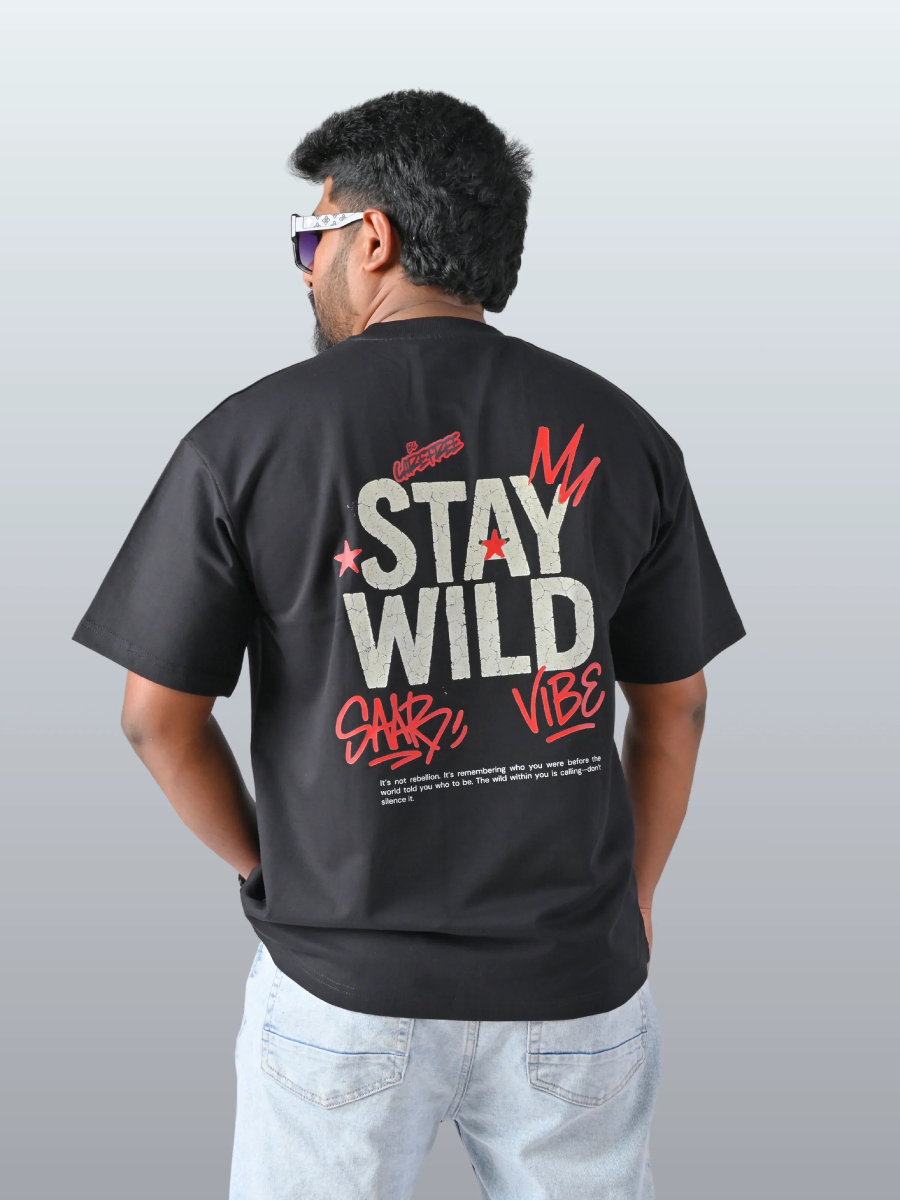 Stay Wild T shirt - WEAR KAYO